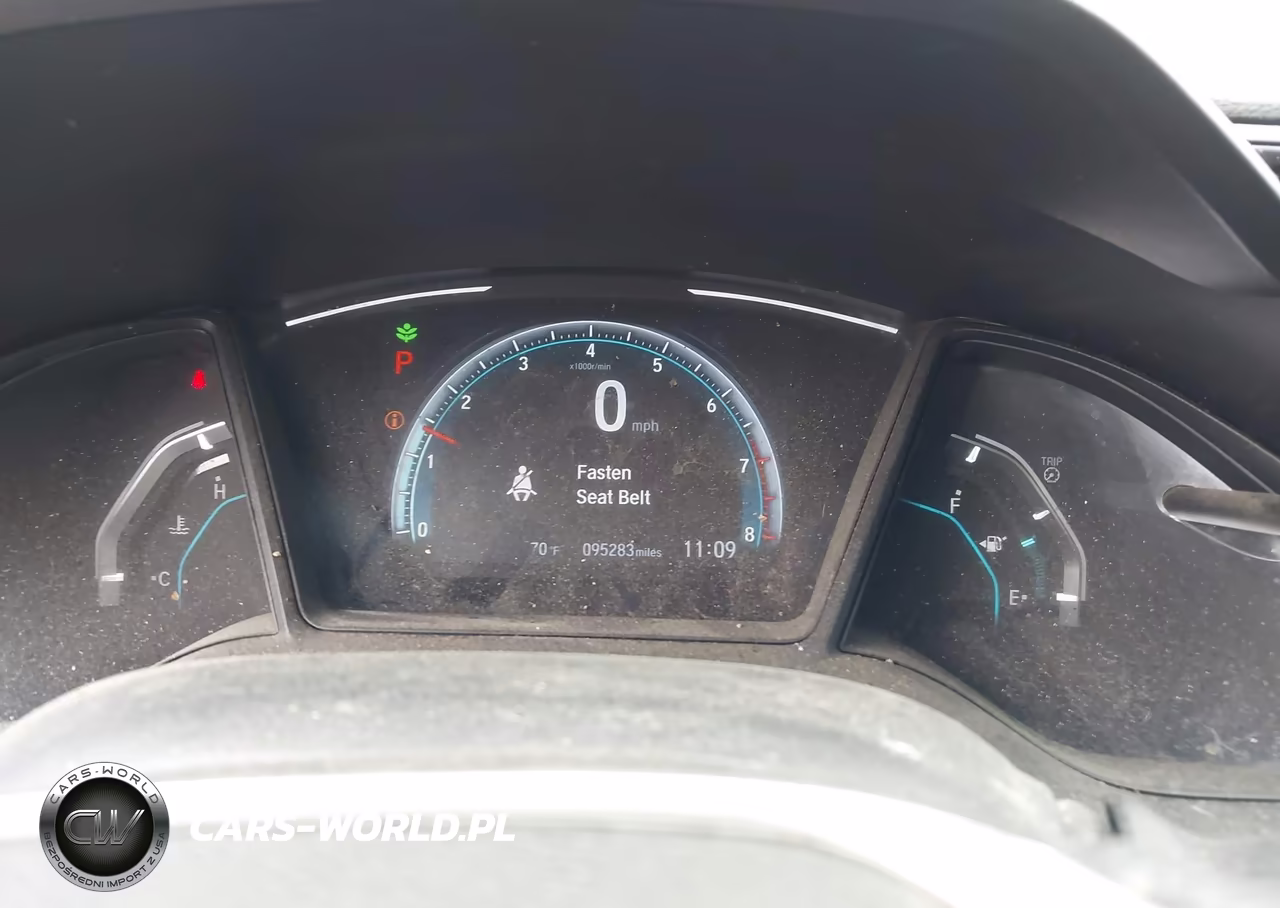 2020 Honda Civic Lx VIN:19XFC2F6XLE208813 - 7