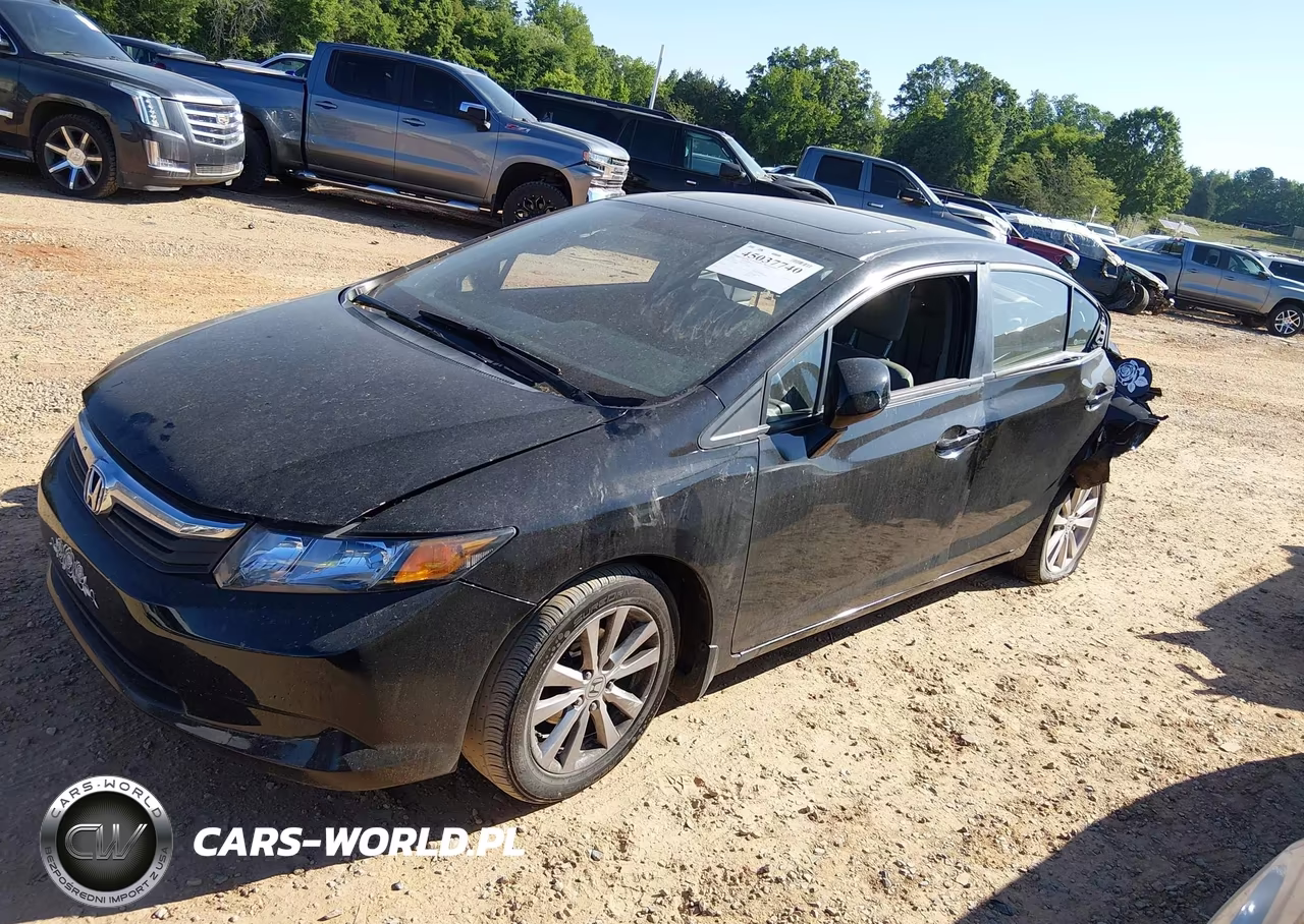 HONDA CIVIC EXL VIN:2HGFB2F92CH587566 - 2