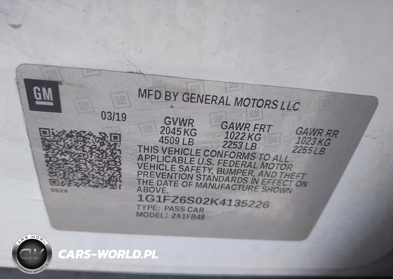 2019 Chevrolet Bolt Ev Premier VIN:1G1FZ6S02K4135226 - 9