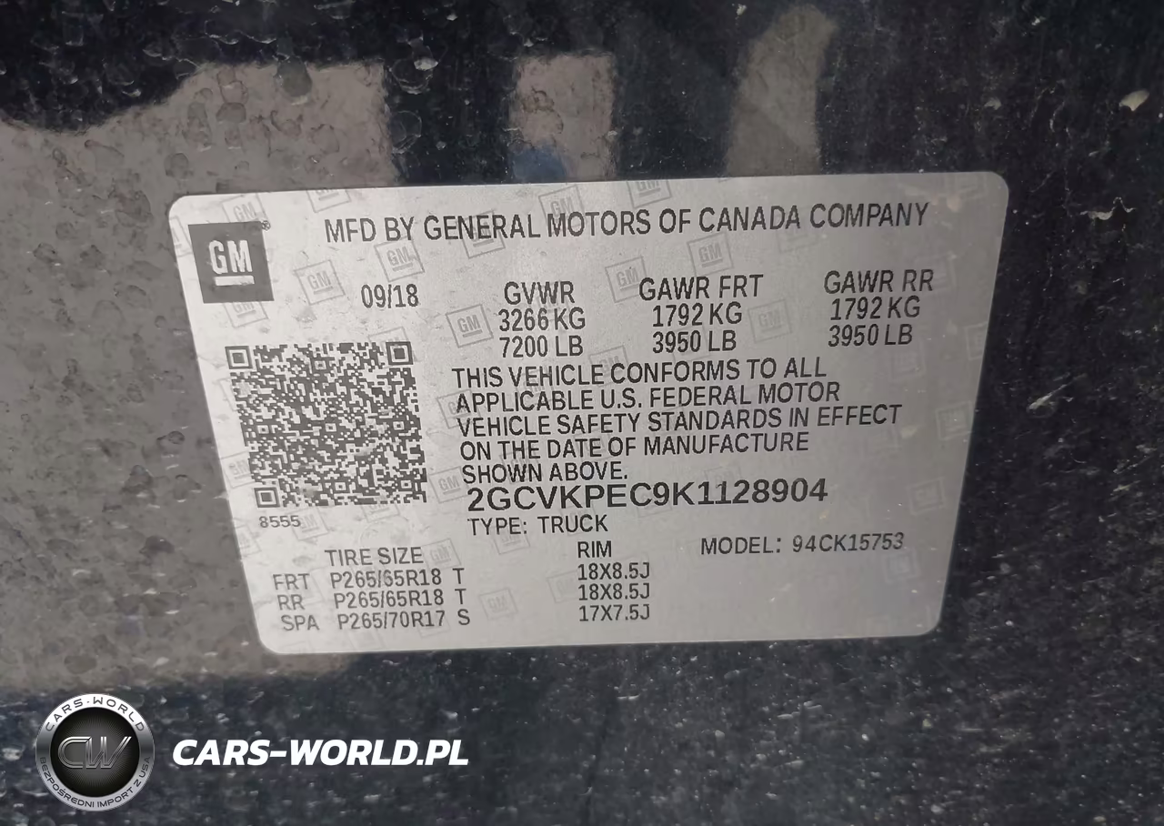 2019 Chevrolet Silverado 1500 Ld Lt VIN:2GCVKPEC9K1128904 - 9