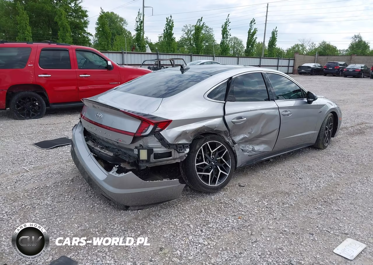 2021 Hyundai Sonata N Line VIN:5NPEK4JC9MH126687 - 4