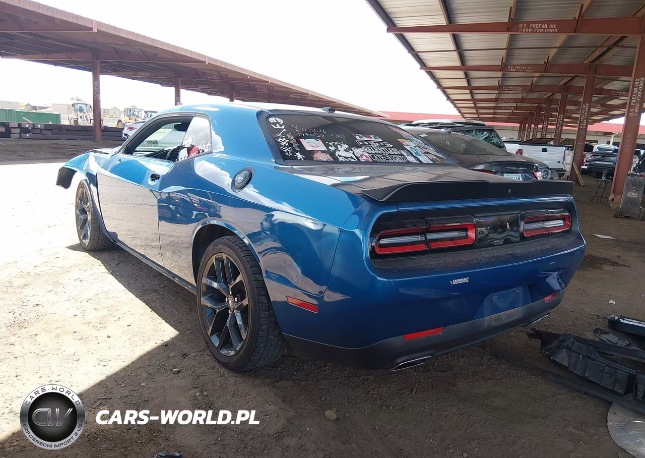 2022 Dodge Challenger Sxt VIN:2C3CDZAG8NH149054 - 3