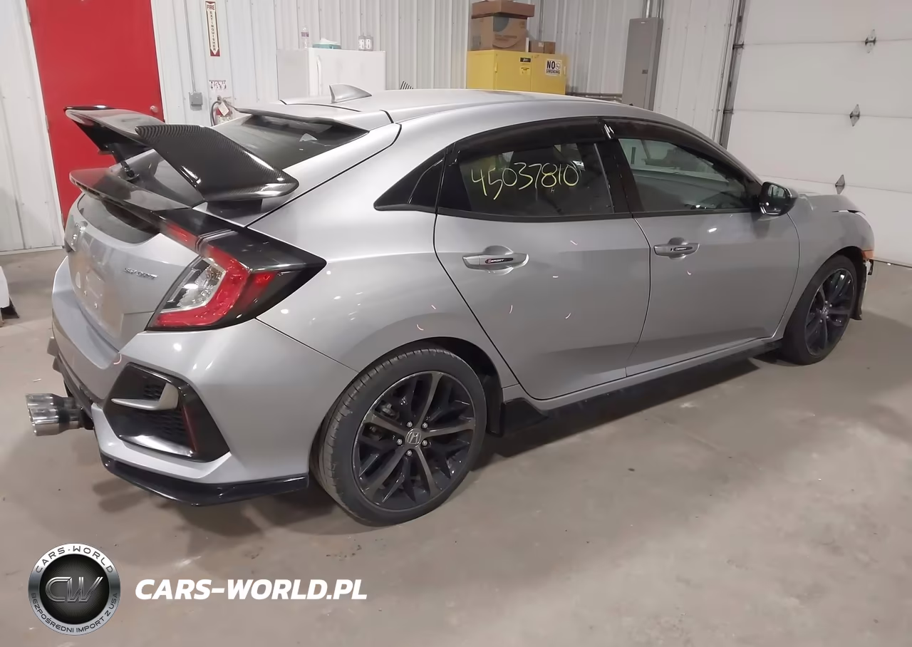 2021 Honda Civic Sport VIN:SHHFK7H47MU231312 - 4