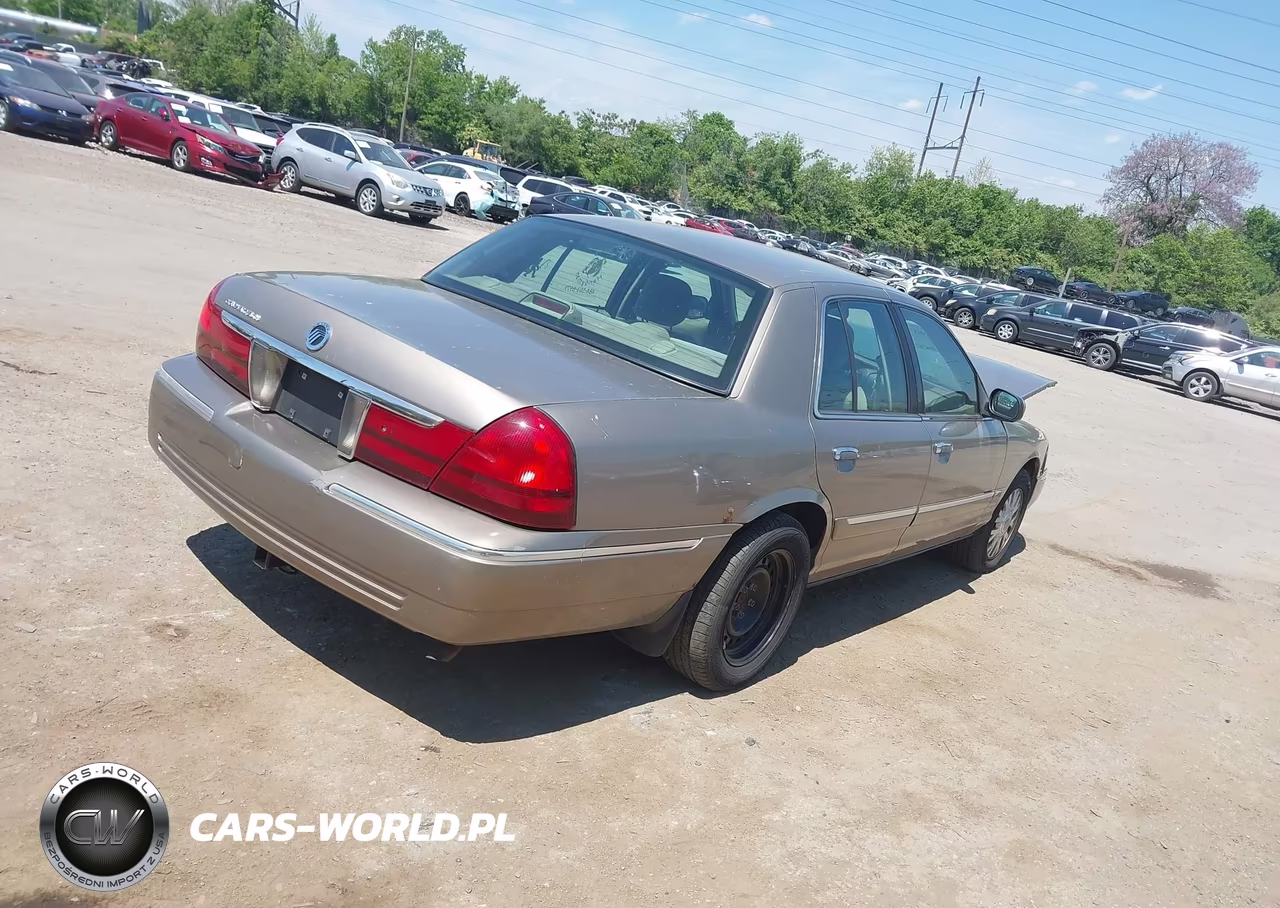 2003 Mercury Grand Marquis Gs VIN:2MEFM74W03X657083 - 4