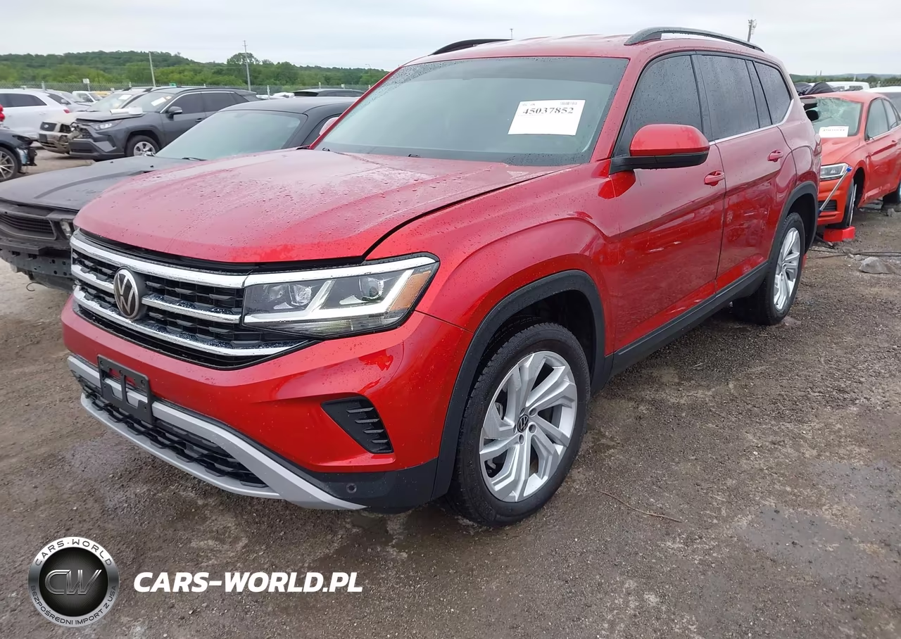 2021 Volkswagen Atlas 2.0T Se W-Technology VIN:1V2WP2CA9MC536308 - 2