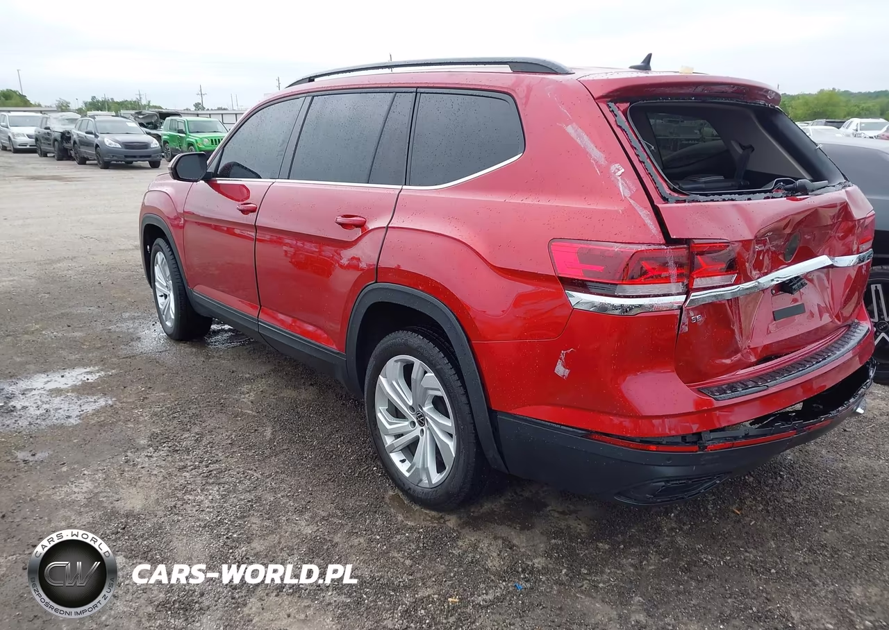2021 Volkswagen Atlas 2.0T Se W-Technology VIN:1V2WP2CA9MC536308 - 3