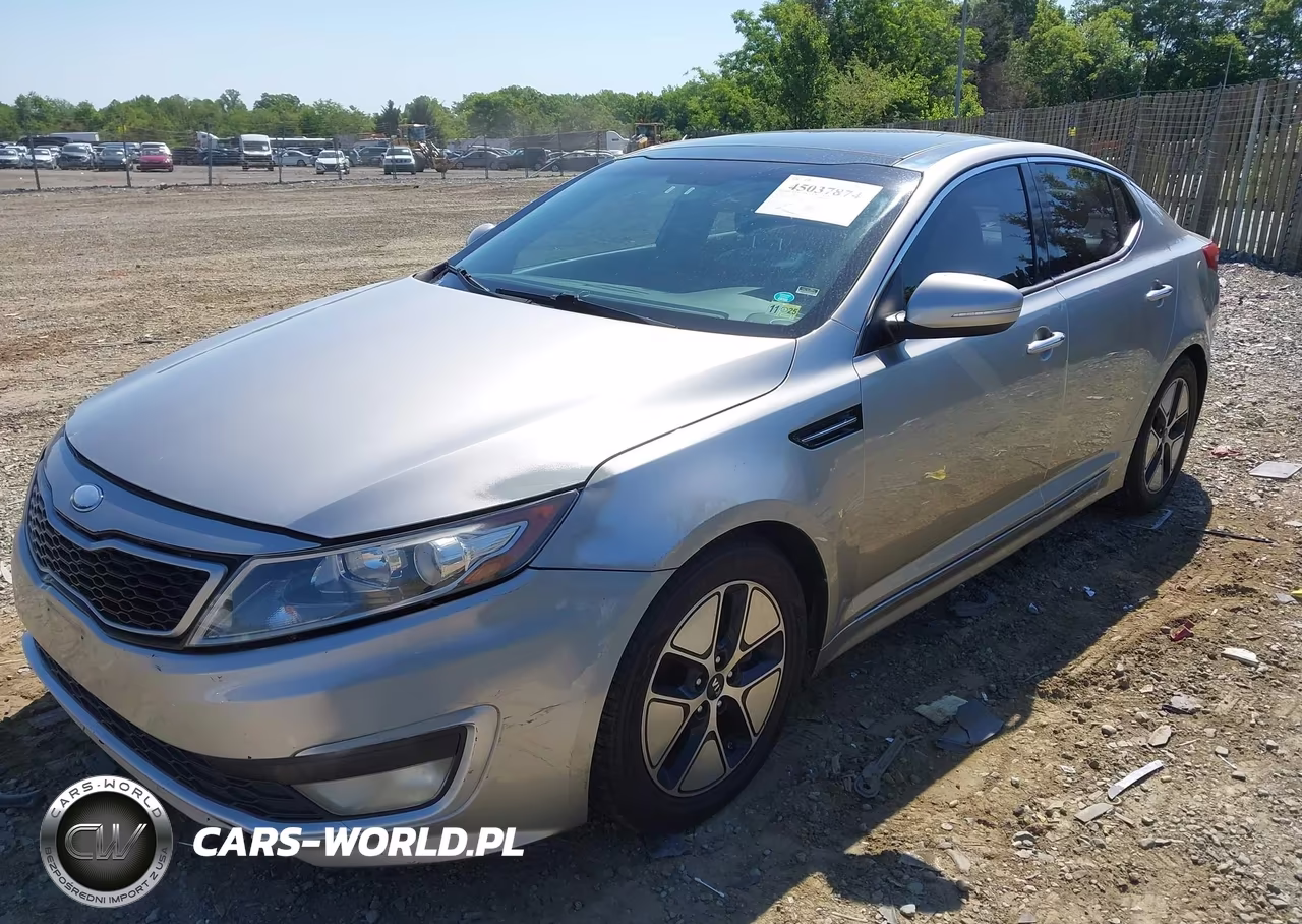 2012 Kia Optima Hybrid Ex VIN:KNAGM4ADXC5032082 - 2
