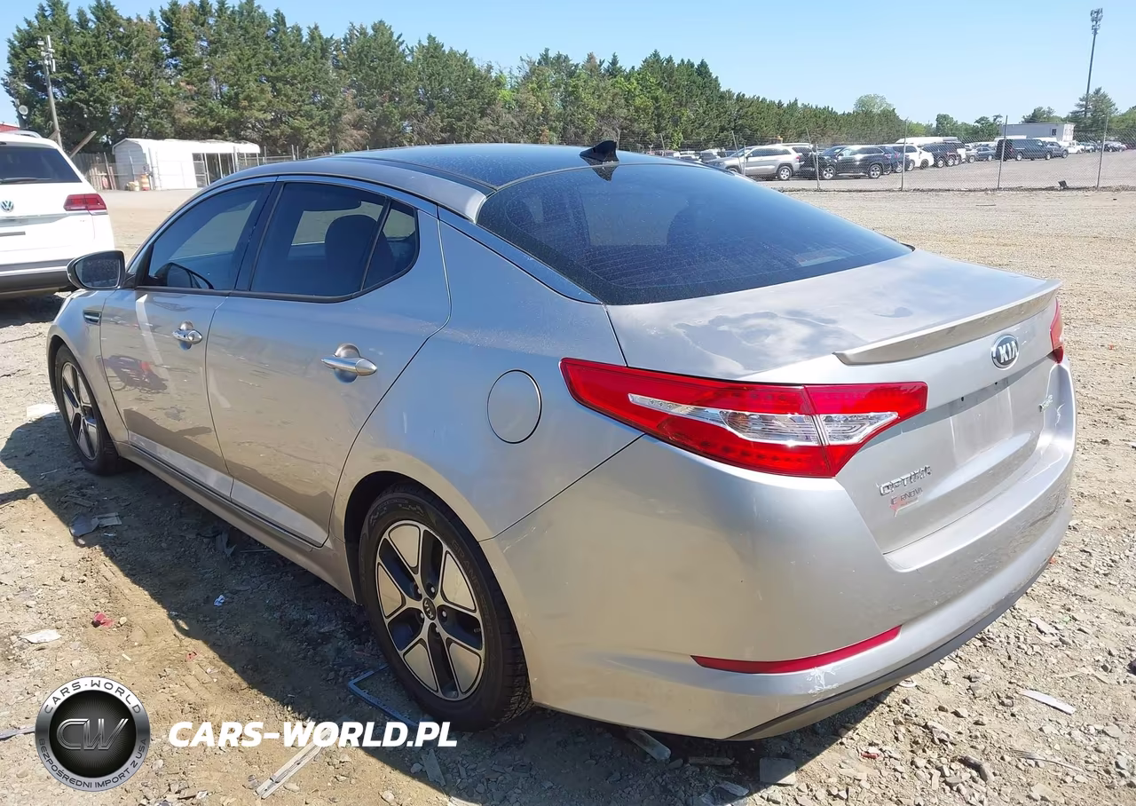 2012 Kia Optima Hybrid Ex VIN:KNAGM4ADXC5032082 - 3