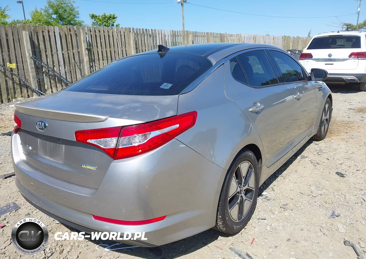 2012 Kia Optima Hybrid Ex VIN:KNAGM4ADXC5032082 - 4