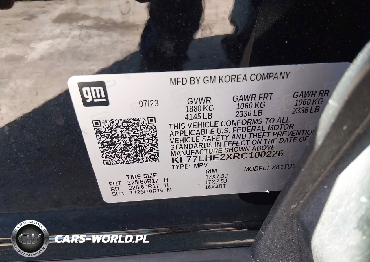 2024 Chevrolet Trax Fwd Lt VIN:KL77LHE2XRC100226 - 9