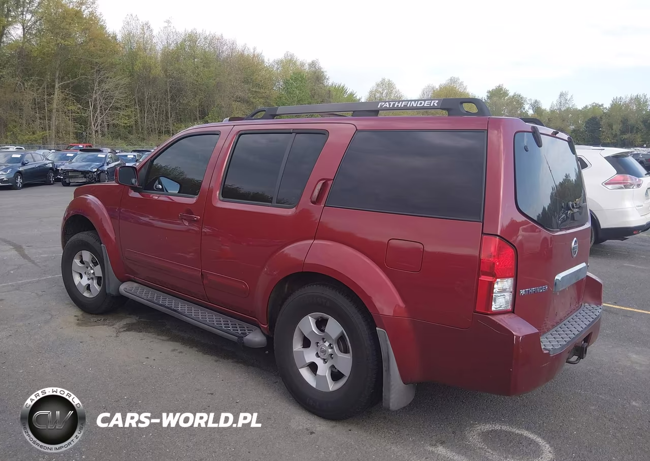 2007 Nissan Pathfinder Se VIN:5N1AR18WX7C628984 - 3