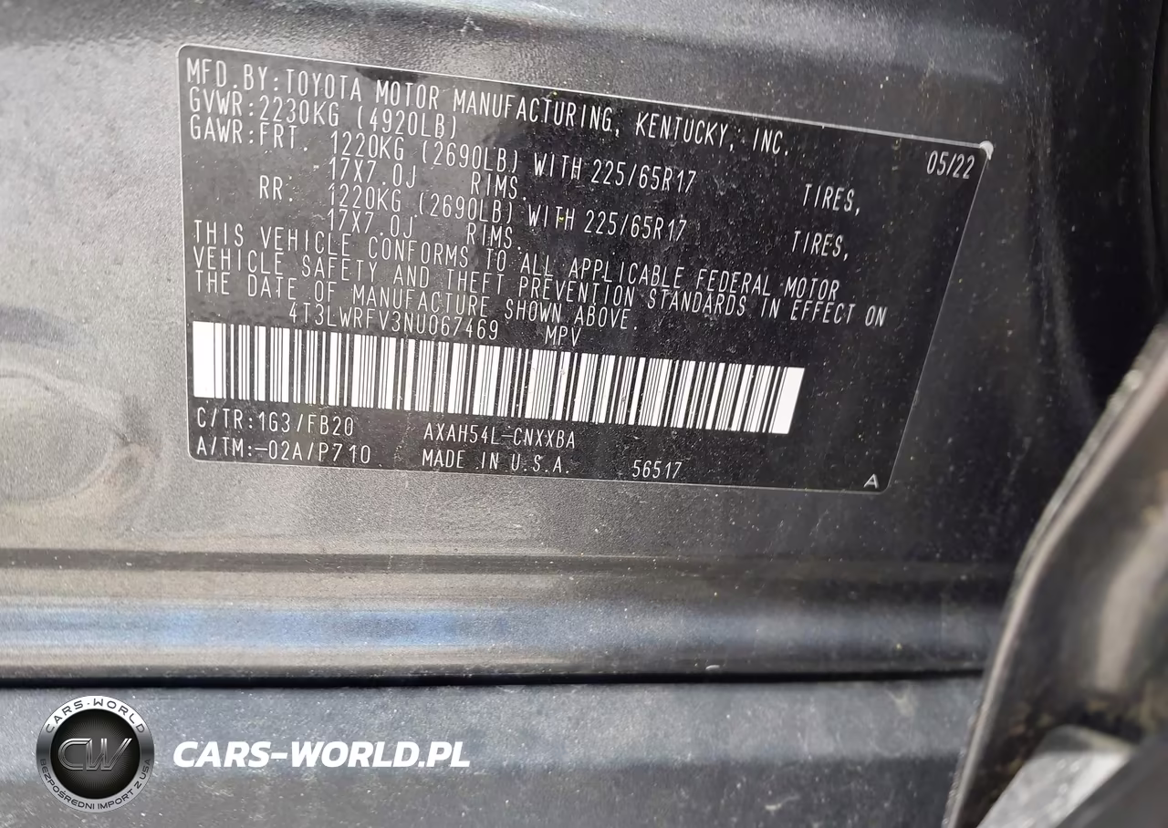 2022 Toyota Rav4 Hybrid Le VIN:4T3LWRFV3NU067469 - 9