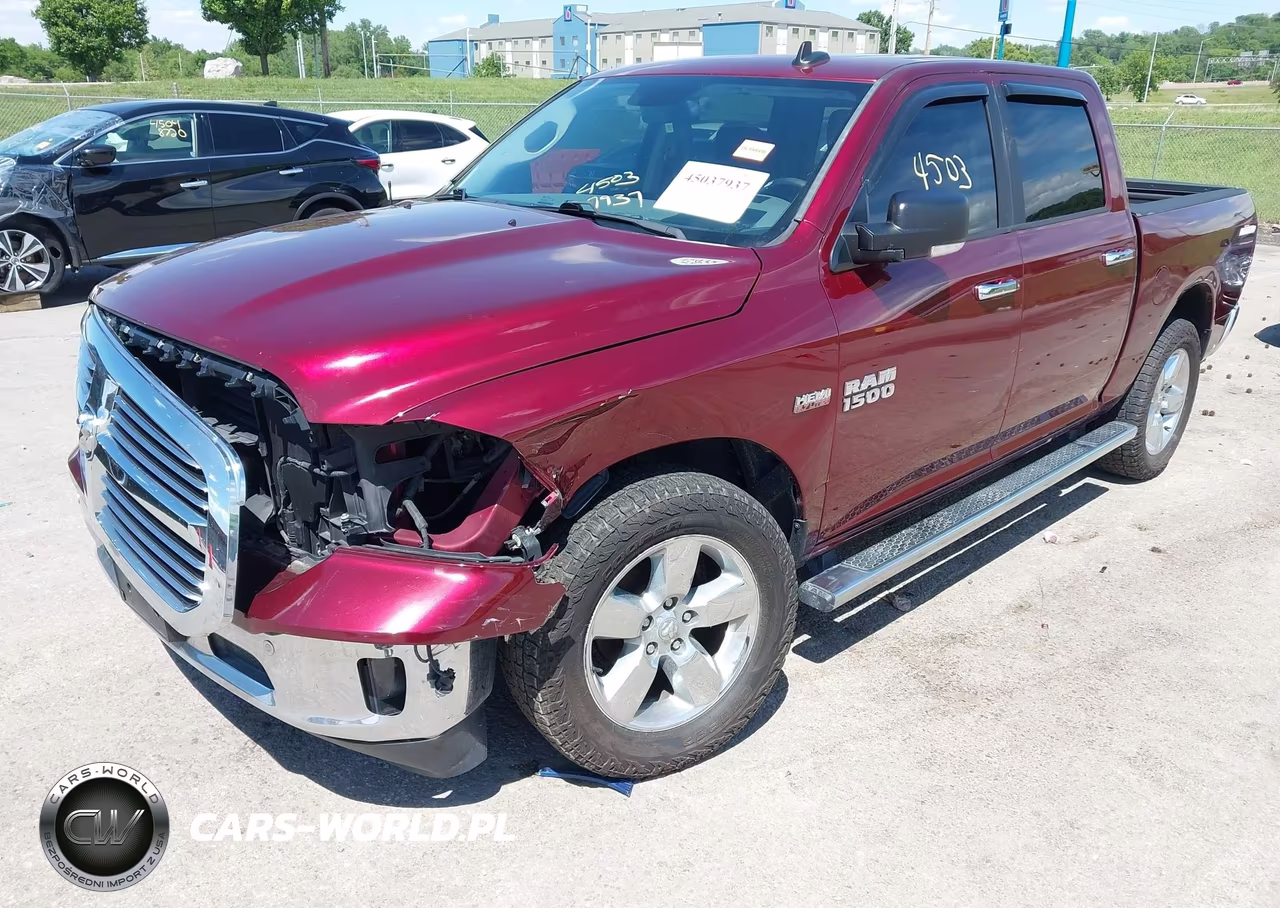 2017 Ram 1500 Big Horn 4X4 5'7 Box VIN:3C6RR7LT9HG552557 - 2