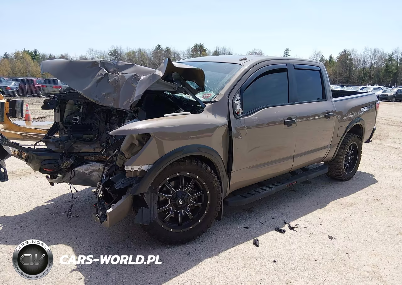 2021 Nissan Titan Pro-4X 4X4 VIN:1N6AA1ED3MN513395 - 2