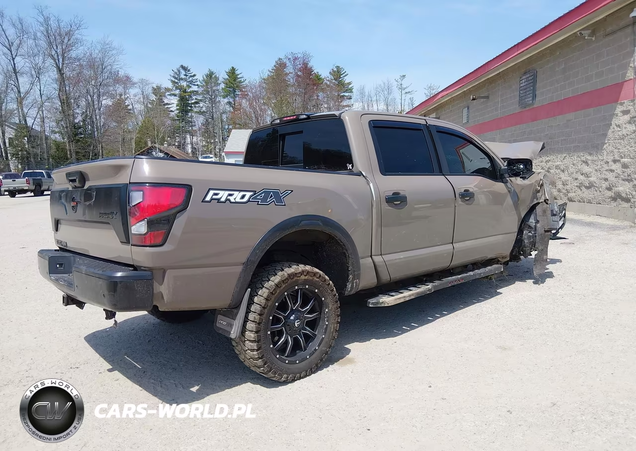 2021 Nissan Titan Pro-4X 4X4 VIN:1N6AA1ED3MN513395 - 4
