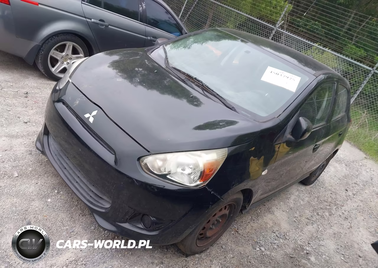 2015 Mitsubishi Mirage De VIN:ML32A3HJ3FH010118 - 2