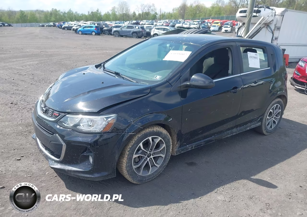 2019 Chevrolet Sonic Lt Auto VIN:1G1JD6SB6K4110954 - 2
