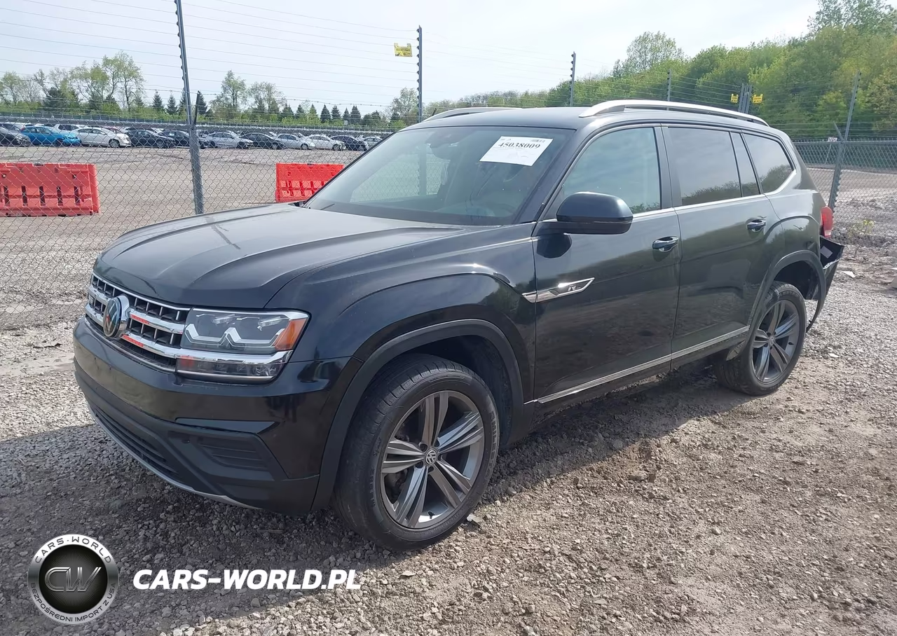 2019 Volkswagen Atlas 3.6L V6 Se W-Technology R-Line VIN:1V2XR2CA4KC571074 - 2