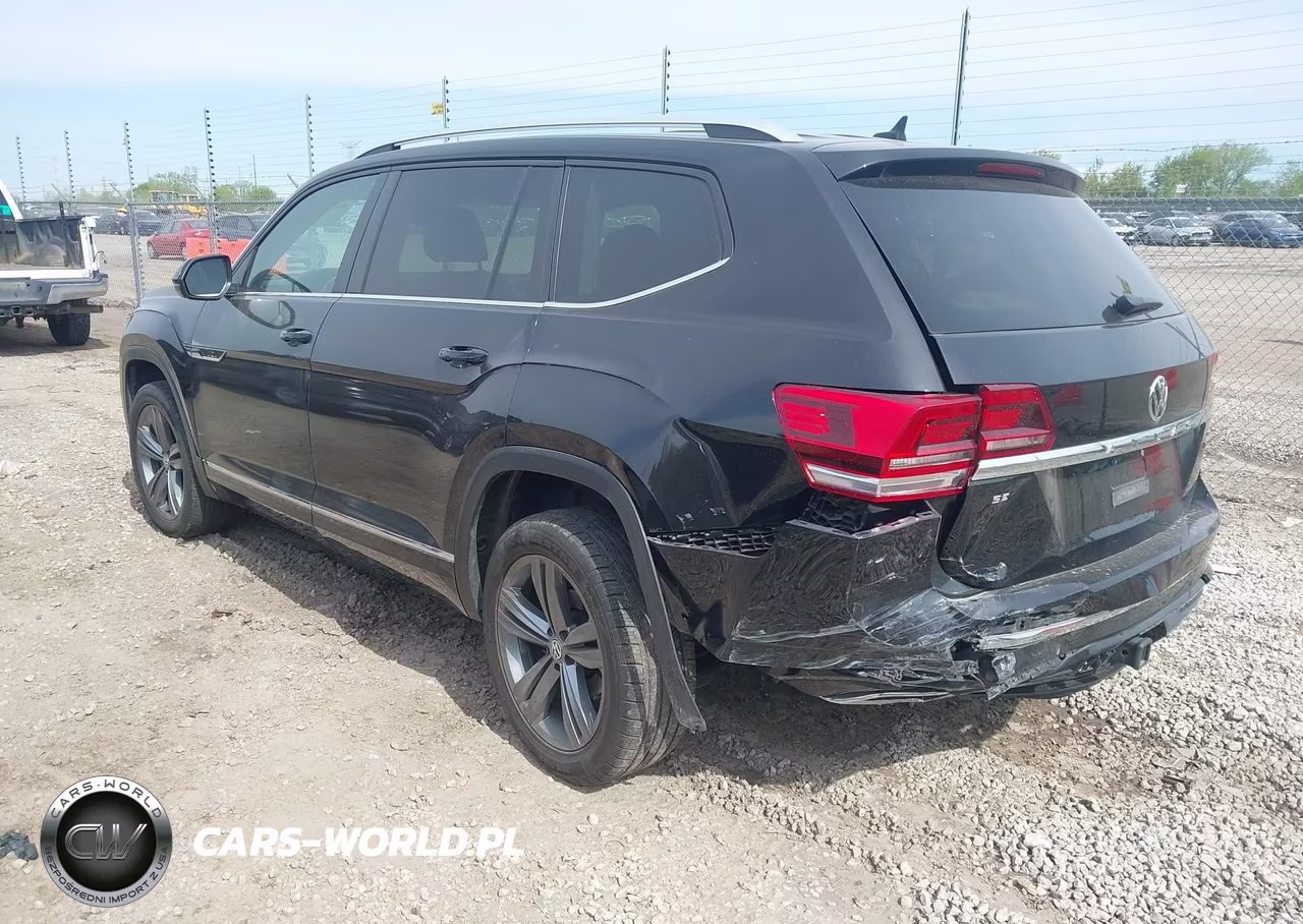 2019 Volkswagen Atlas 3.6L V6 Se W-Technology R-Line VIN:1V2XR2CA4KC571074 - 3