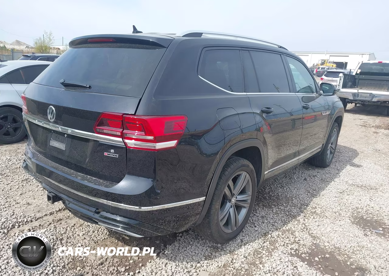 2019 Volkswagen Atlas 3.6L V6 Se W-Technology R-Line VIN:1V2XR2CA4KC571074 - 4