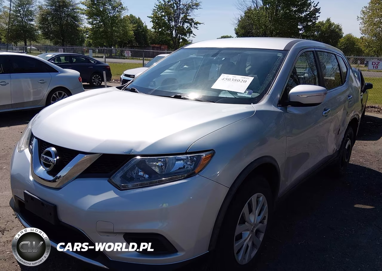 2015 Nissan Rogue S VIN:KNMAT2MV0FP579486 - 2