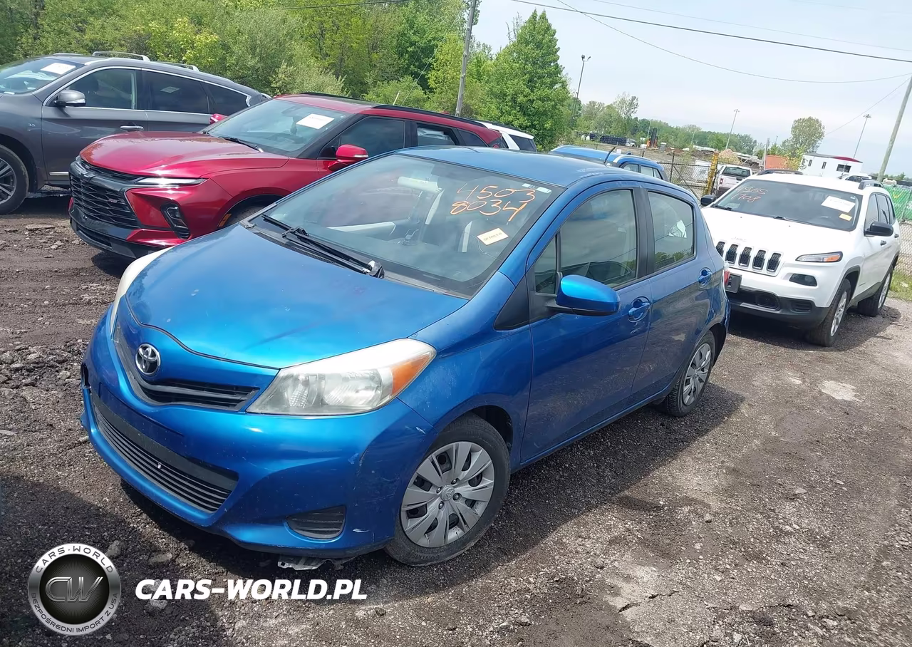 2013 Toyota Yaris L VIN:JTDKTUD31DD552892 - 2