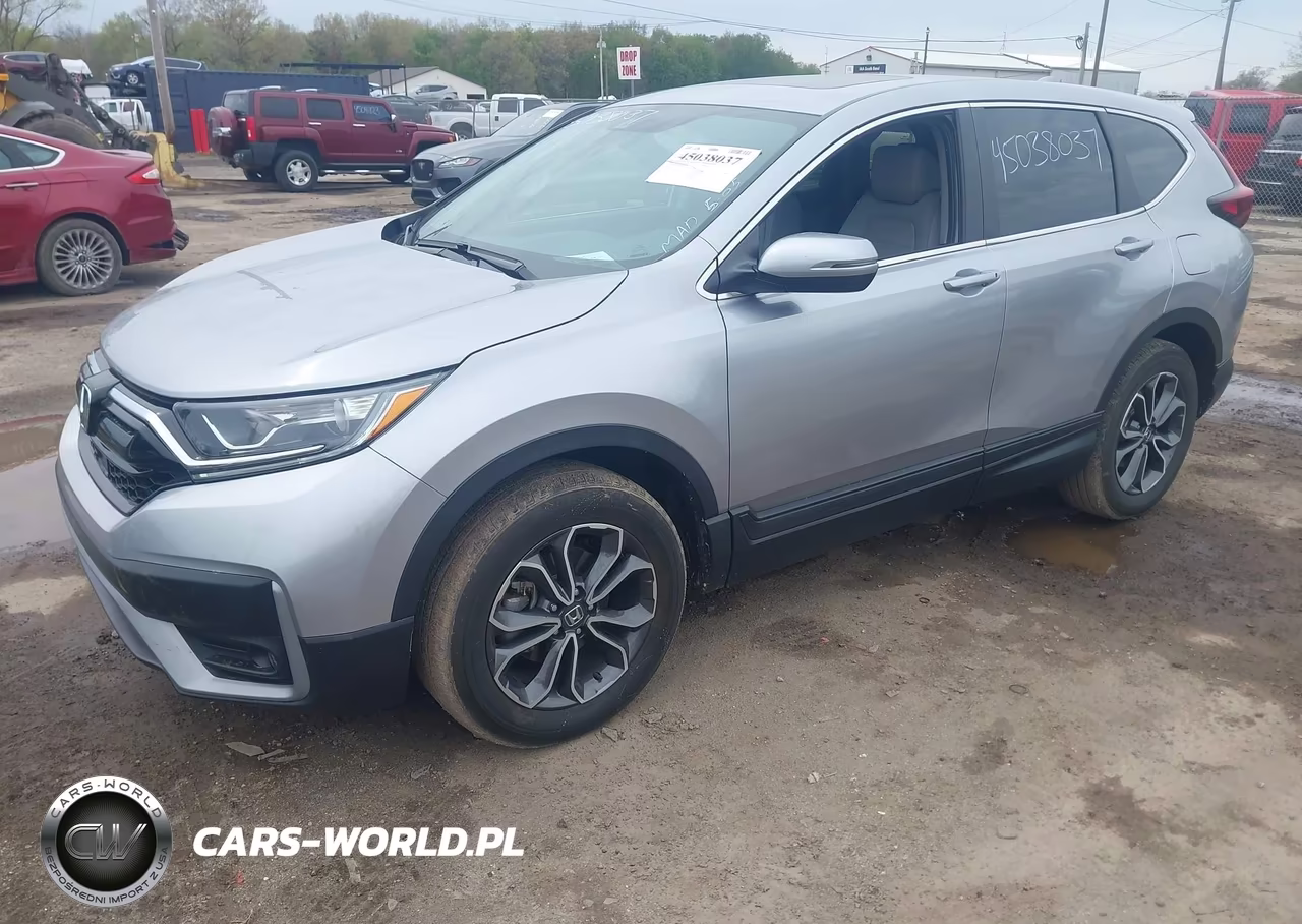 2021 Honda Cr-V Awd Ex-L VIN:5J6RW2H89ML000668 - 2