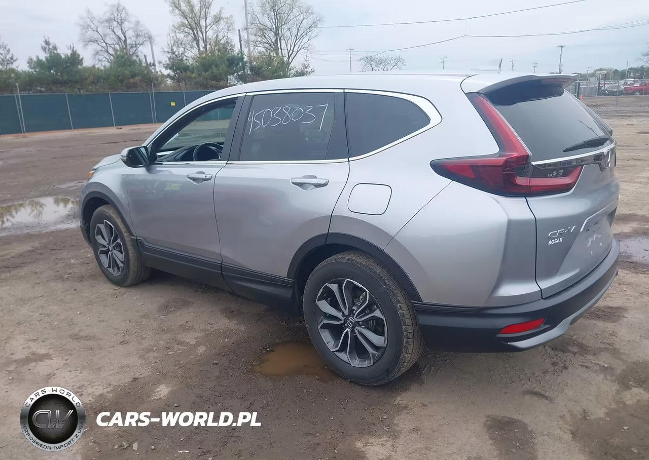 2021 Honda Cr-V Awd Ex-L VIN:5J6RW2H89ML000668 - 3