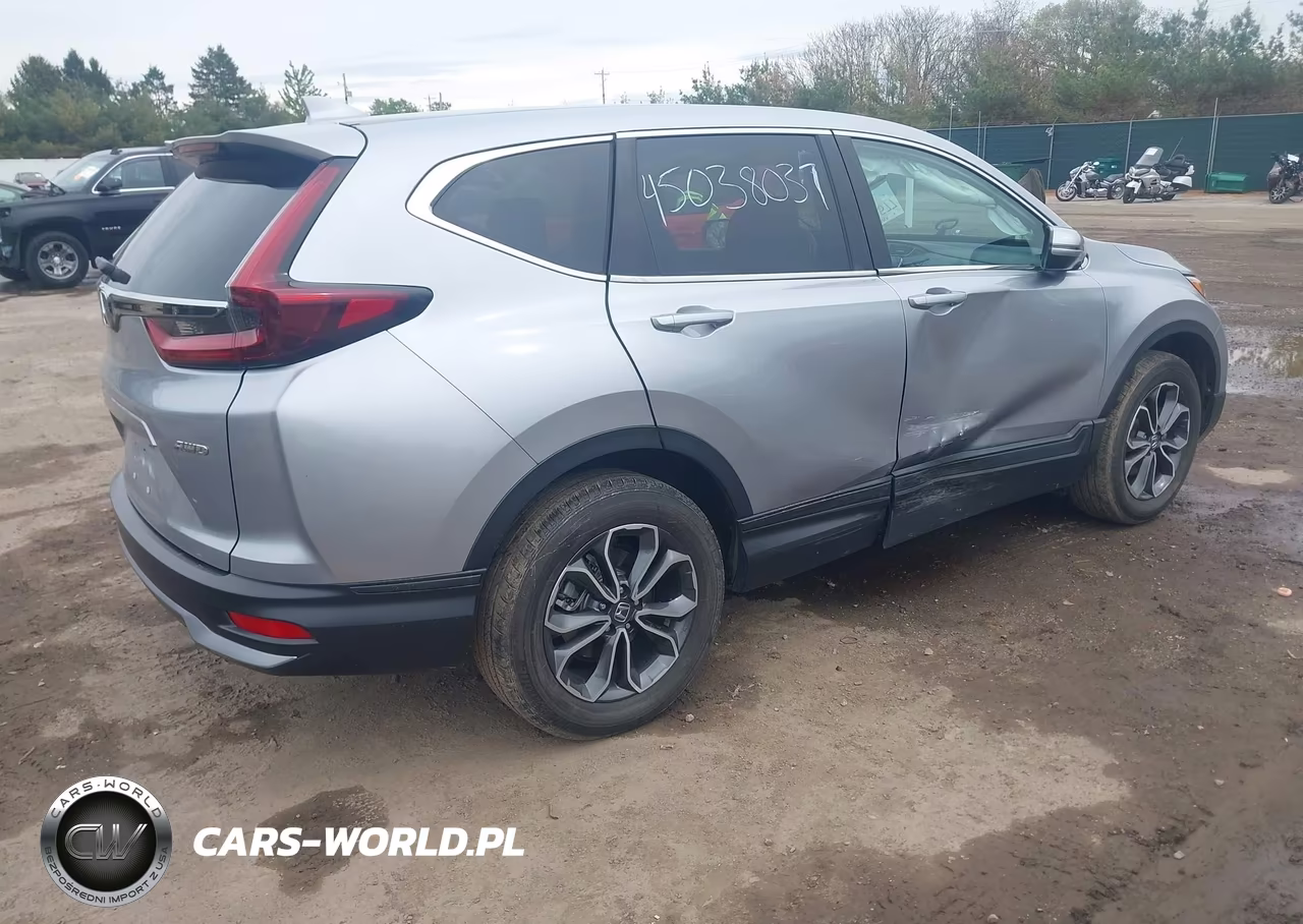 2021 Honda Cr-V Awd Ex-L VIN:5J6RW2H89ML000668 - 4