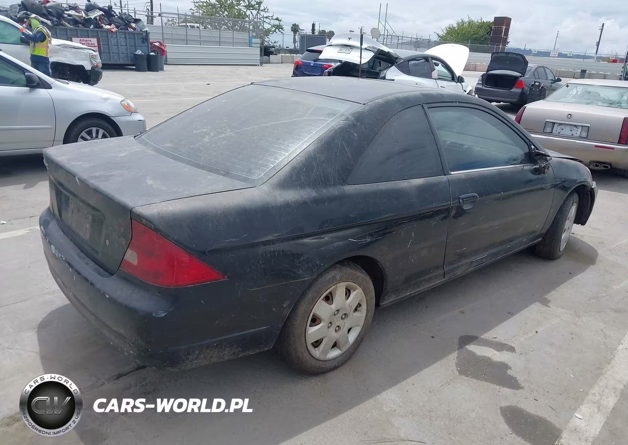 2001 Honda Civic Ex VIN:1HGEM22951L050458 - 4