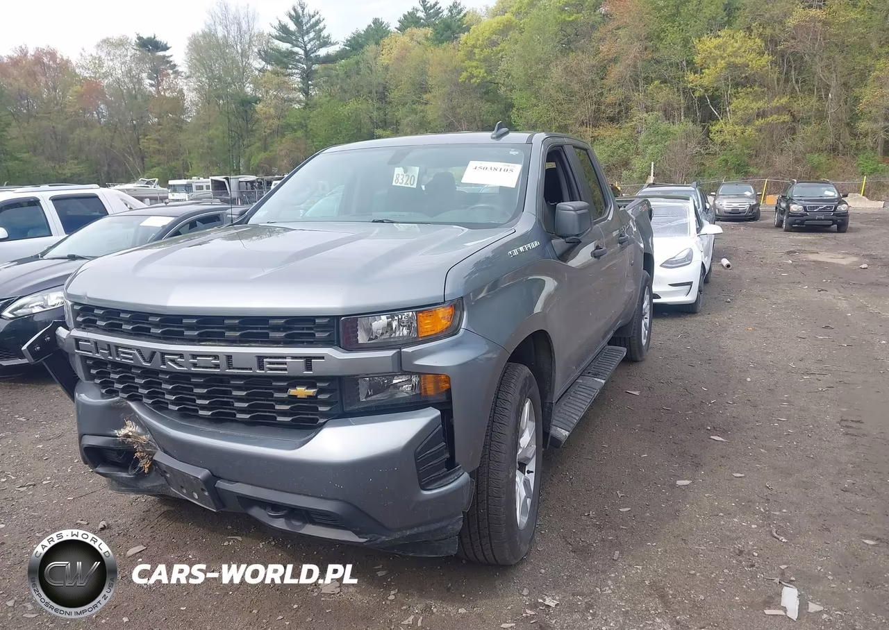 2020 Chevrolet Silverado 1500 4Wd Standard Bed Custom VIN:1GCRYBEH7LZ135910 - 2