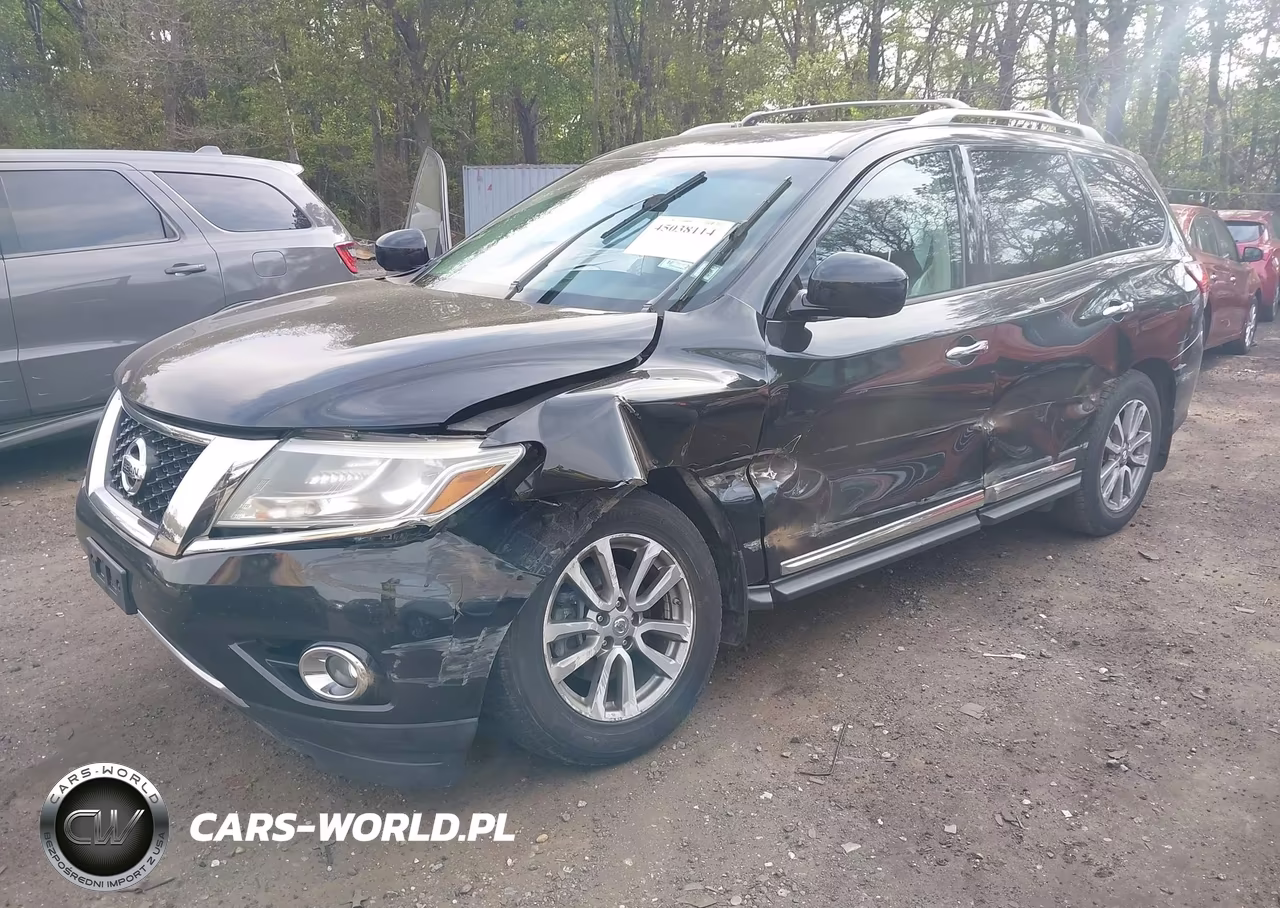 2015 Nissan Pathfinder Sl VIN:5N1AR2MM7FC614985 - 2