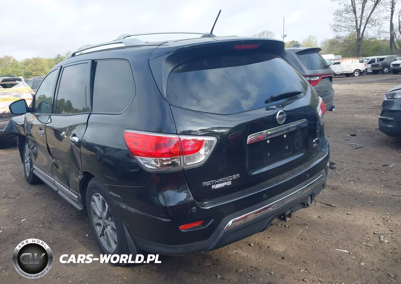 2015 Nissan Pathfinder Sl VIN:5N1AR2MM7FC614985 - 3