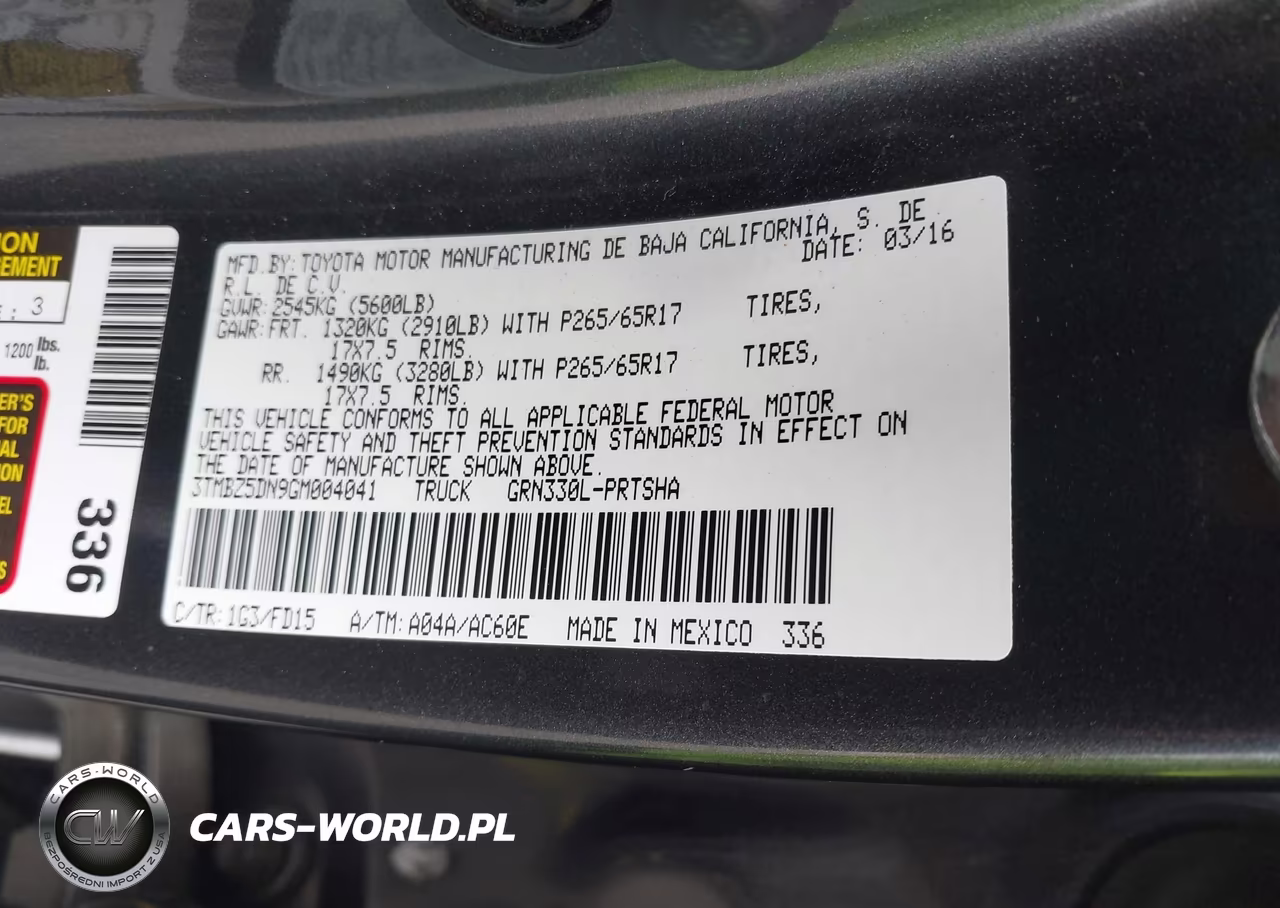 2016 Toyota Tacoma Trd Sport VIN:3TMBZ5DN9GM004041 - 9