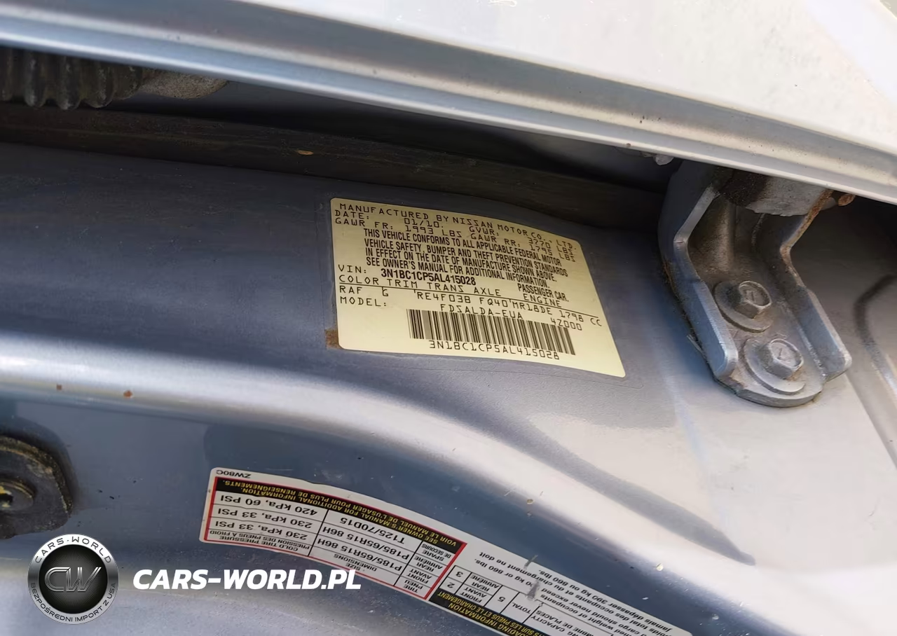 2010 Nissan Versa 1.8S VIN:3N1BC1CP5AL415028 - 9