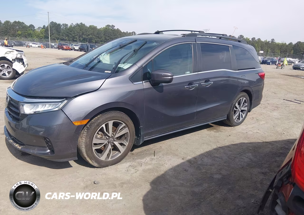 2022 Honda Odyssey Touring VIN:5FNRL6H82NB027219 - 2