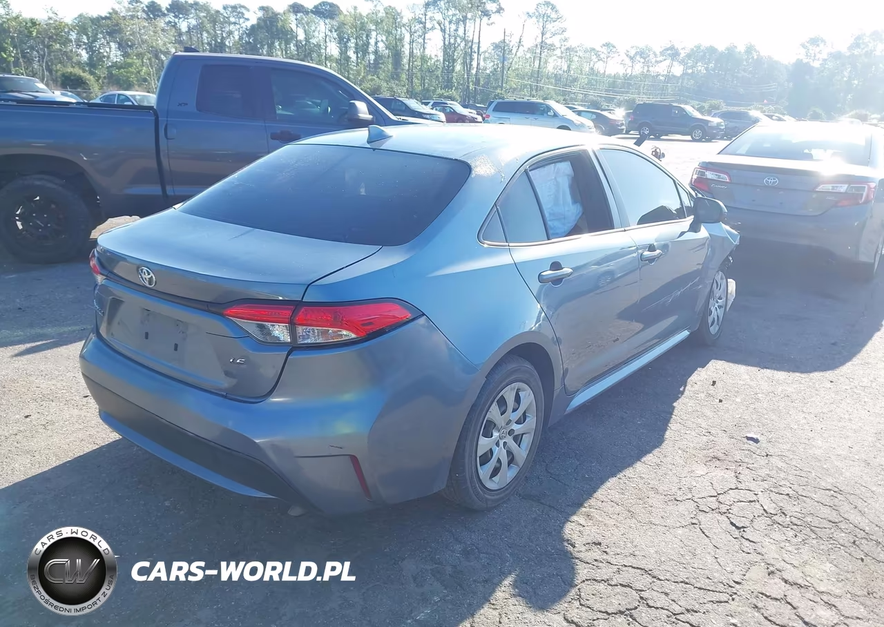 2021 Toyota Corolla Le VIN:JTDEPMAE6MJ175730 - 4