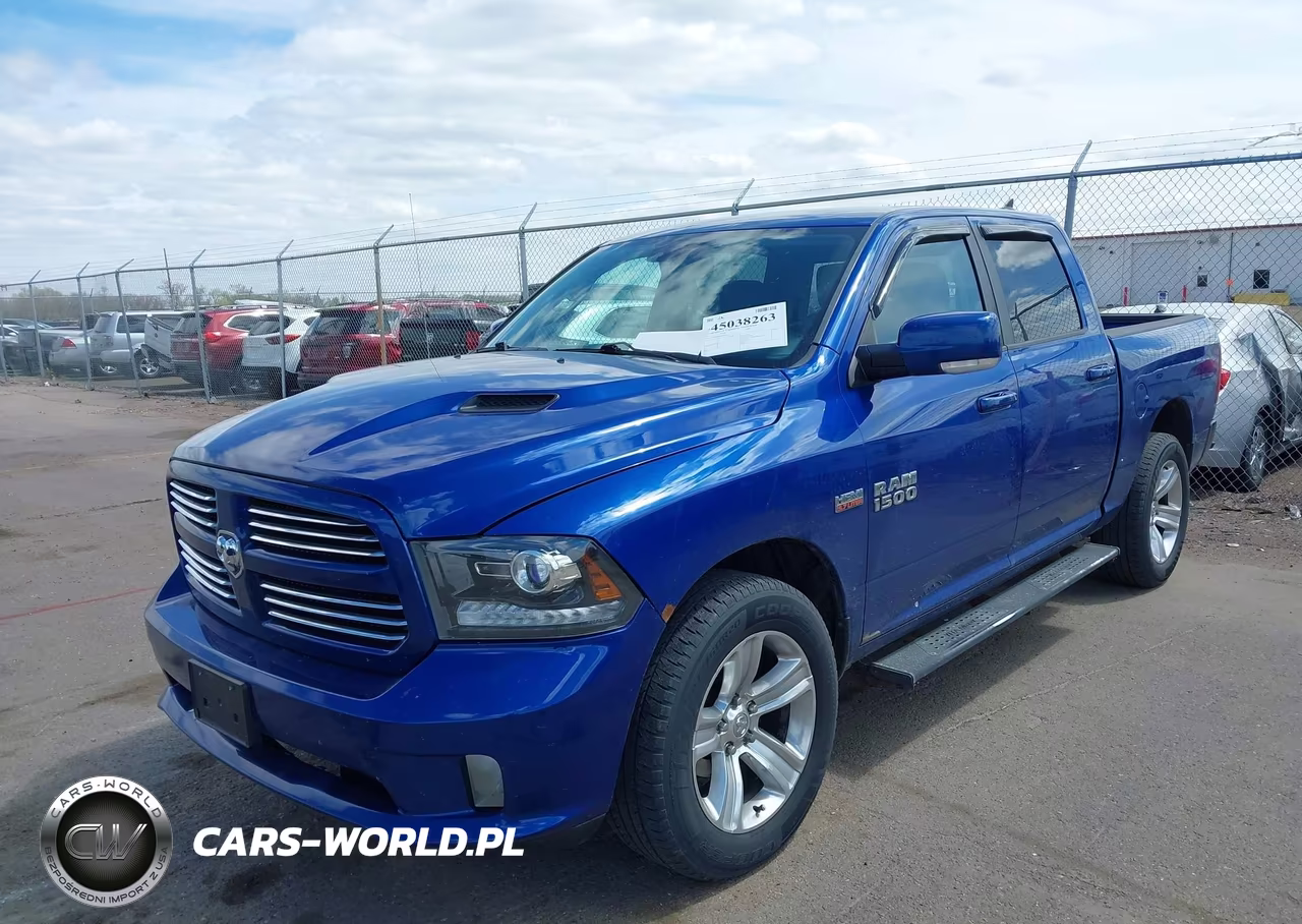 2014 Ram 1500 Sport VIN:1C6RR7MTXES452017 - 2