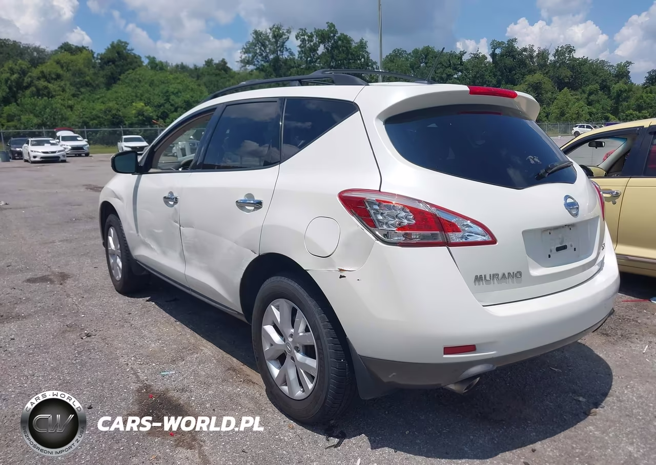 2012 Nissan Murano Sl VIN:JN8AZ1MU3CW119311 - 3