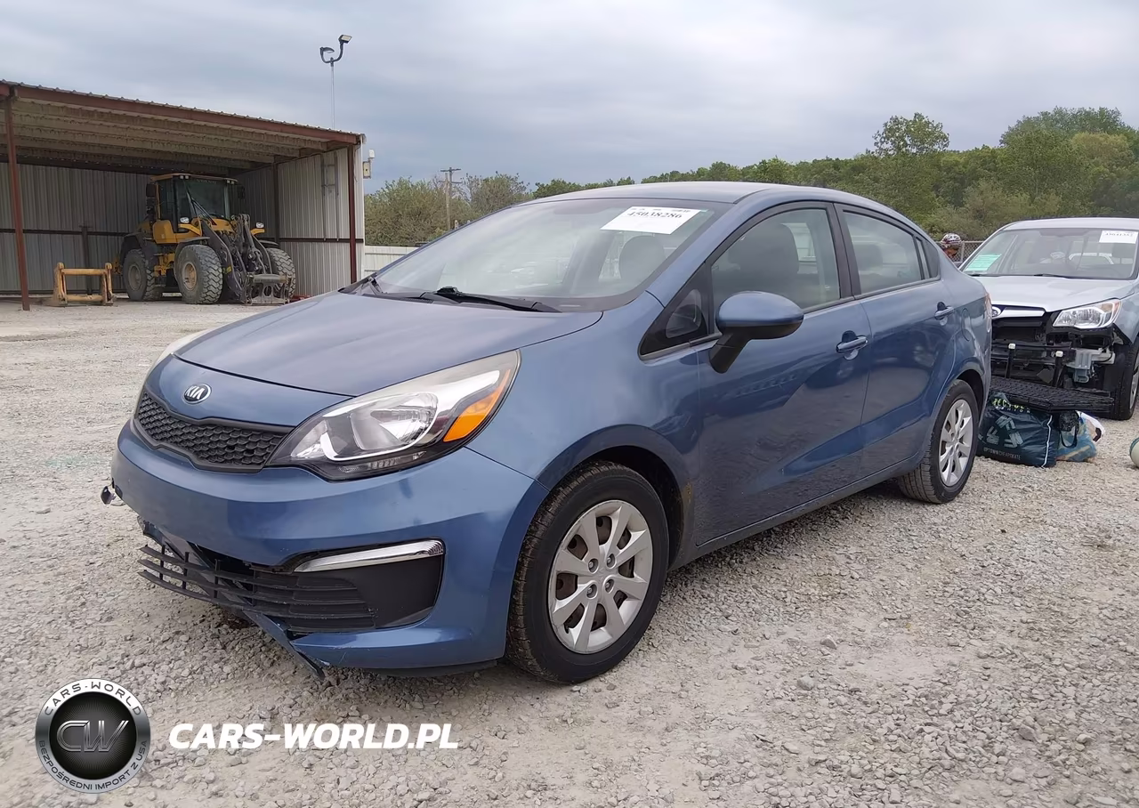 2016 Kia Rio Lx VIN:KNADM4A39G6589771 - 2