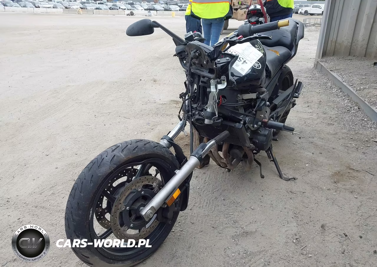2011 Yamaha Fz6 R VIN:JYARJ18E3BA007589 - 2