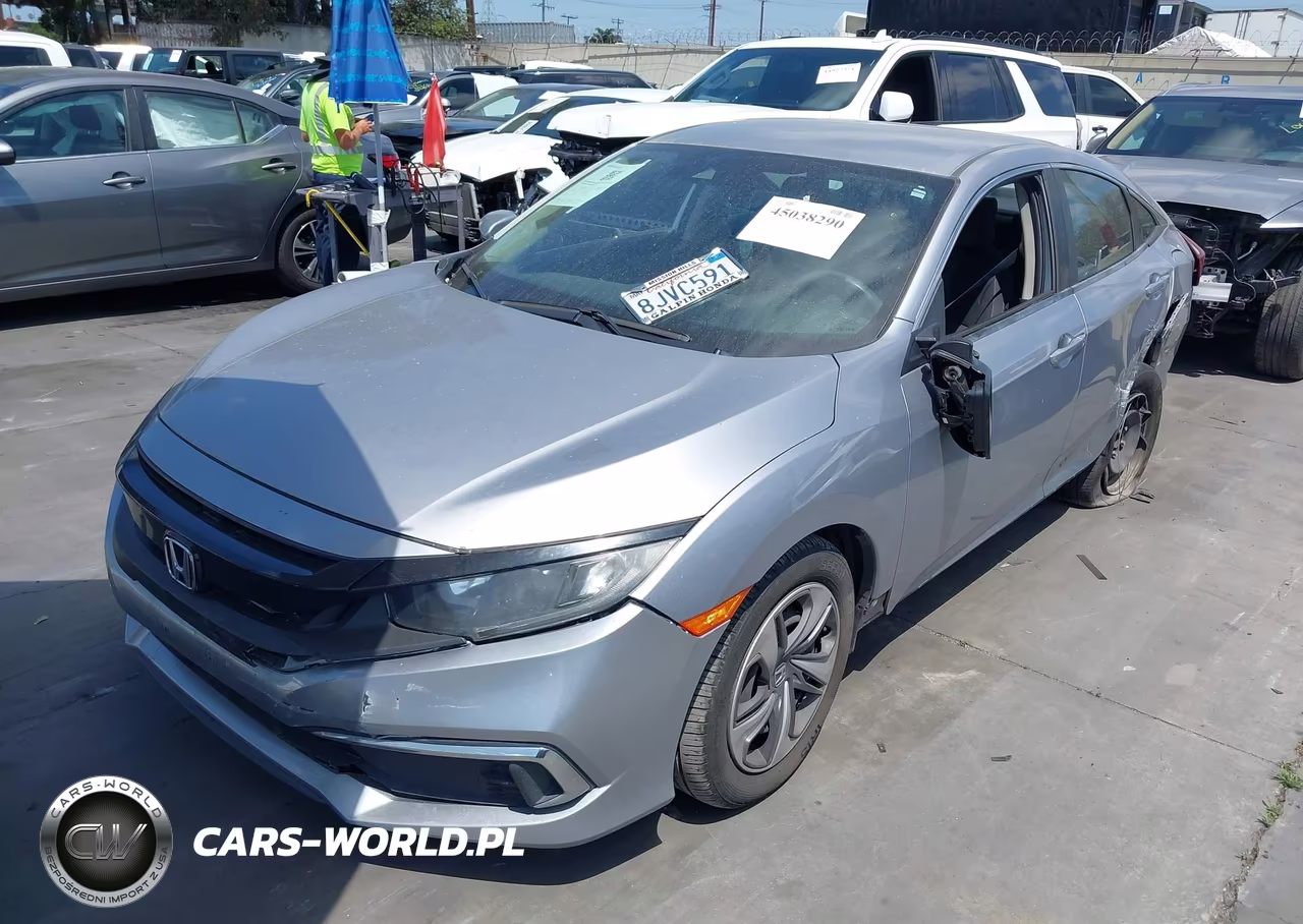 2019 Honda Civic Lx VIN:2HGFC2F65KH529064 - 2