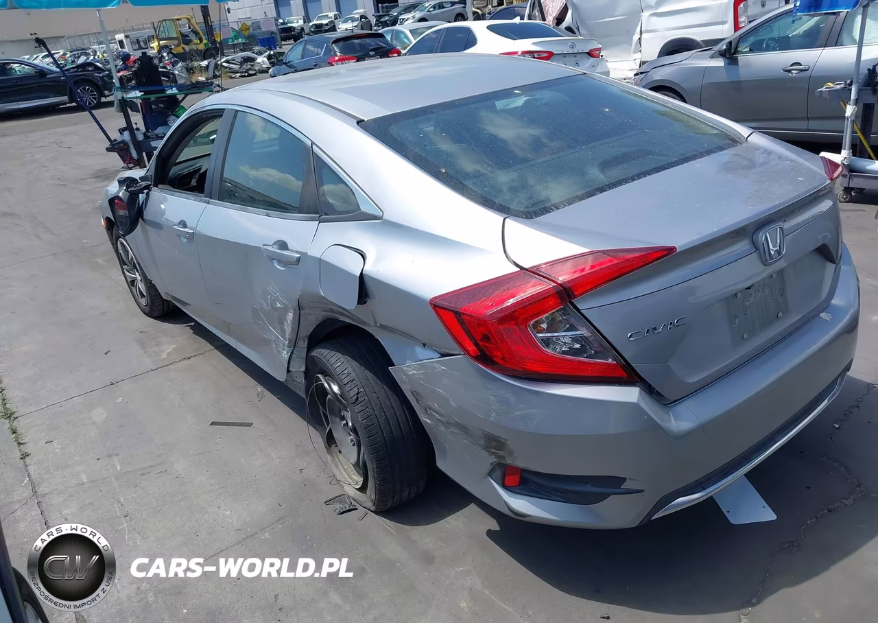 2019 Honda Civic Lx VIN:2HGFC2F65KH529064 - 3