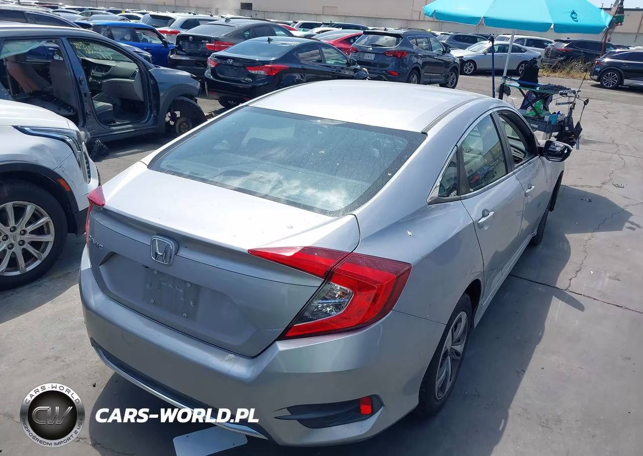 2019 Honda Civic Lx VIN:2HGFC2F65KH529064 - 4