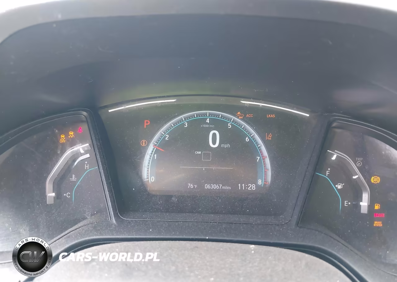 2019 Honda Civic Lx VIN:2HGFC2F65KH529064 - 7