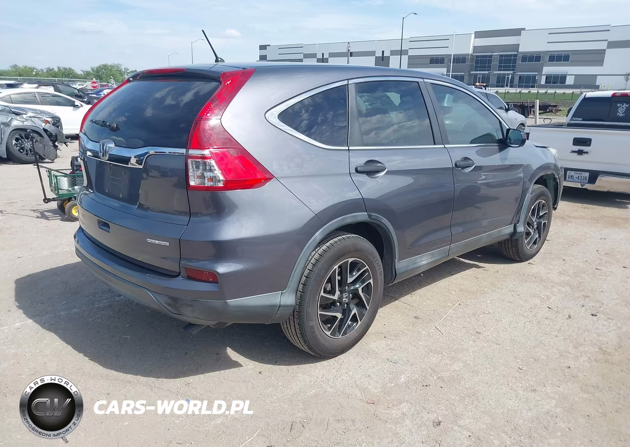 2016 Honda Cr-V Se VIN:2HKRM3H47GH545808 - 4