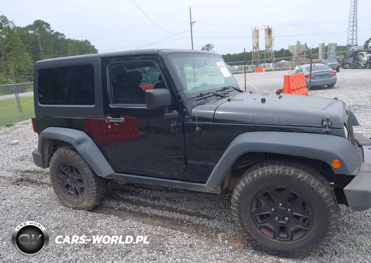 2015 Jeep Wrangler Willys Wheeler VIN:1C4AJWAG9FL506398 - 13