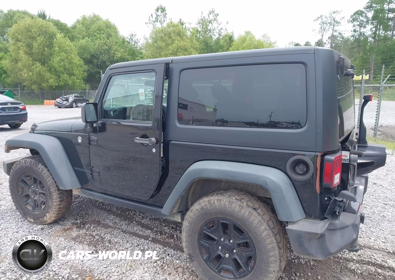 2015 Jeep Wrangler Willys Wheeler VIN:1C4AJWAG9FL506398 - 14