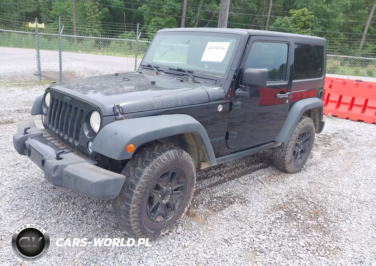 2015 Jeep Wrangler Willys Wheeler VIN:1C4AJWAG9FL506398 - 2