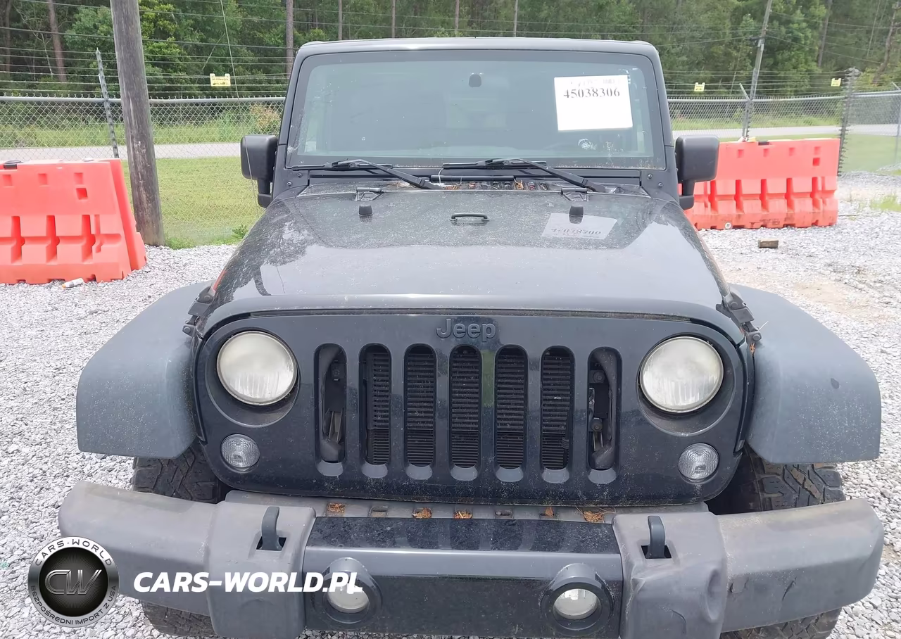 2015 Jeep Wrangler Willys Wheeler VIN:1C4AJWAG9FL506398 - 6